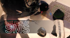 Last minute SMS
